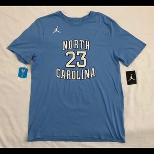 Nike Air Jordan North Carolina #23 Tshirt Sz Large